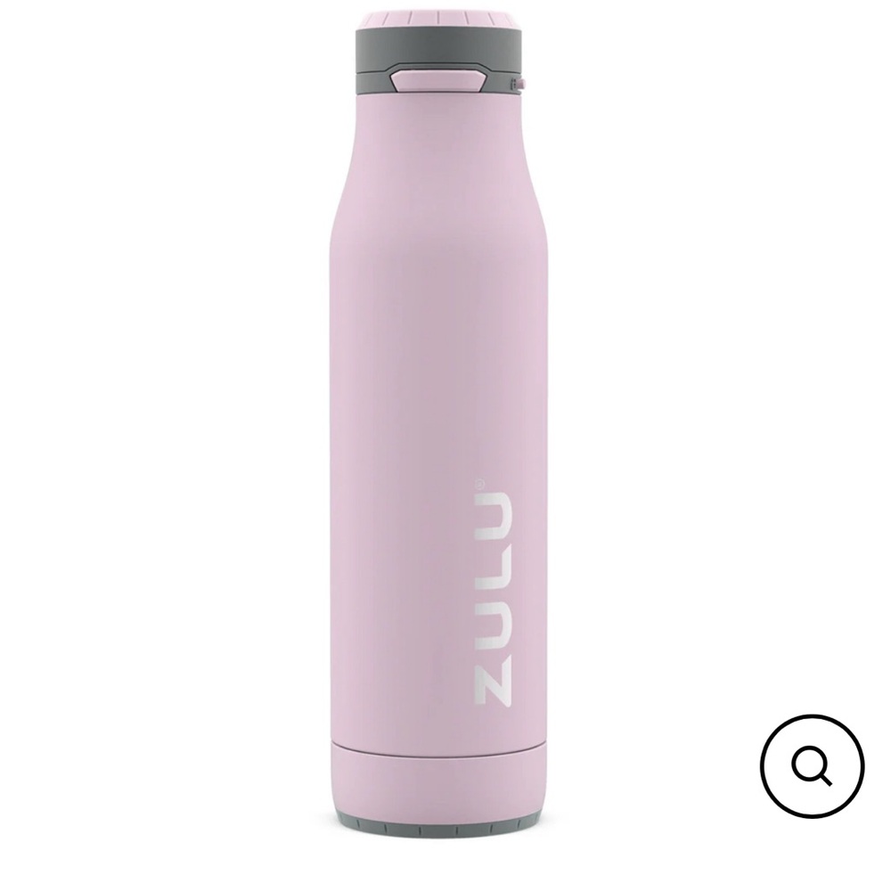 Pink Zulu Stainless Steel Water Bottle